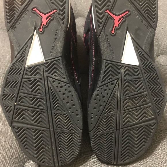 Pink and Black Air Jordans - Picture 5 of 6